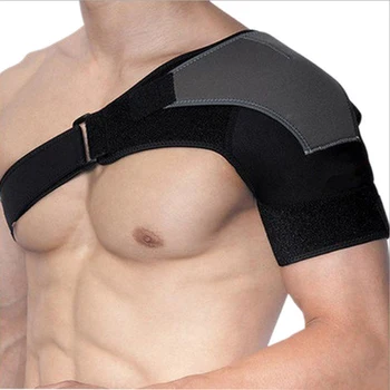 1 бр. на Раменната превръзка Регулируема подкрепа рамо С определяне покритие За предотвратяване на нараняванията Навяхване Тендинит на рамото