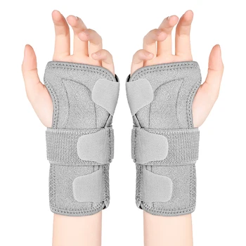 1 Чифт ръчни тиранти за мъжете И жените, тренировка на карпалния тунел с компрессионным ръкав, поддръжка на сън, спорт, Артрит на дясната и лявата ръка