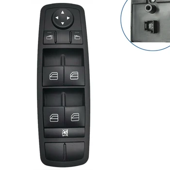 Черен бутон за включване стеклоподъемника кола За 2518200110 Mercedes ML W164, GL, R Class